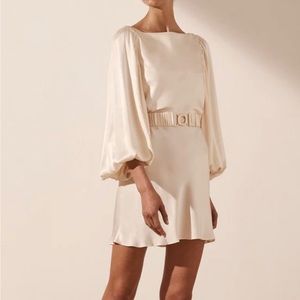 Shona Joy La Lune Belted Mini Dress